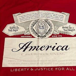 America 🇺🇸 Star Spangled Banner T- Shirt